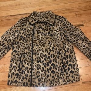 Leopard Jacket/Blazer (Barely Worn)